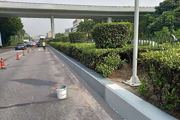 宝安区107国道路缘石